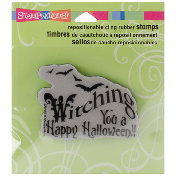 Stampendous Cling Stamp - Witching You