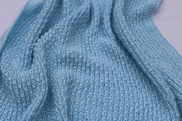 Blue Sky Reversible Baby Blanket