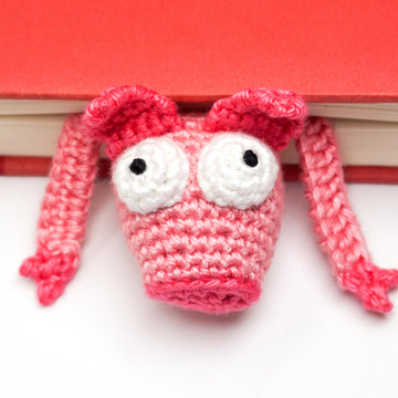 Pig Bookmark Crochet Pattern