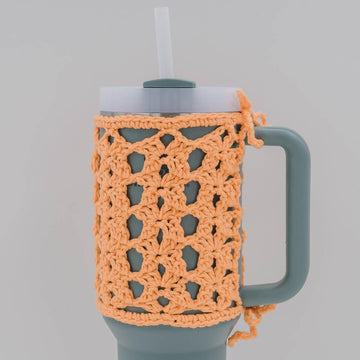 Lace Crochet Stanley Cup Holder