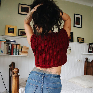 Aphrodite Cropped Sweater