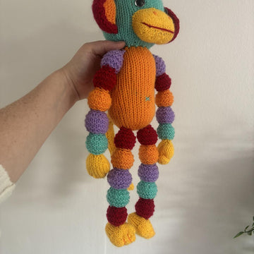 Rainbow Bobble Monkey