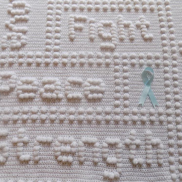 Cancer Support One-piece Lap Blanket