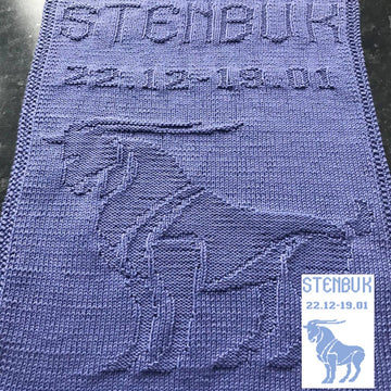Nr. 555 Zodiac Capricorn 22.12 - 19.01 guest towel