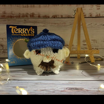 Criminal Gang Member Chocolate Orange Cover Knitting Pattern