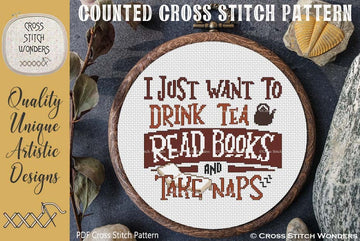 I Just Want To Drink, Read Books and Take Naps