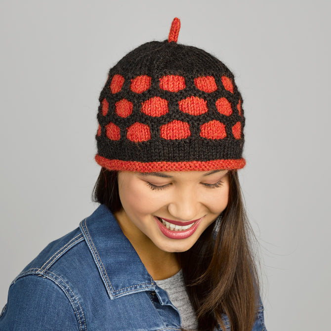 894 Propolis - Hat Knitting Pattern for Women in Valley Yarns Valley Superwash Super Bulky or Becket