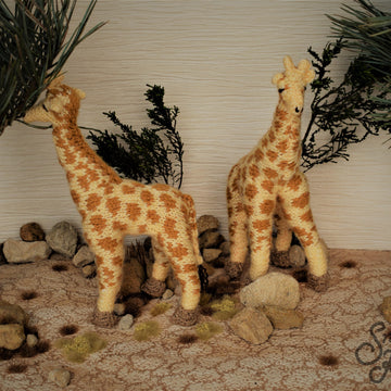 Giraffe Noah's Ark Zoo Knitting Pattern Snoo's Knits