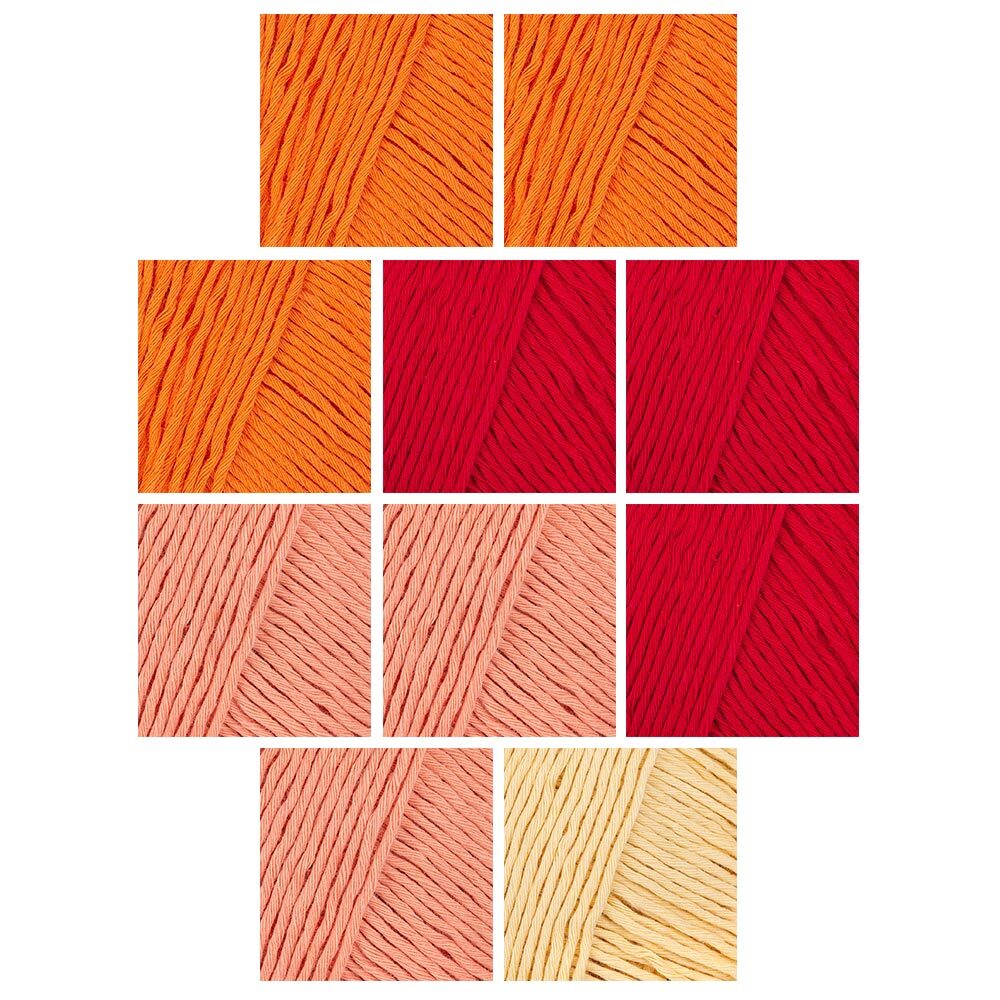 Deramores Studio Organic Cotton DK 10 Ball Colour Pack