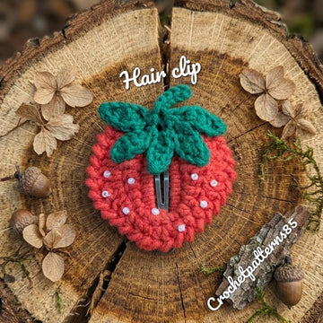 Strawberry Hair Clip English-US