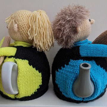 Surfer tea cosy