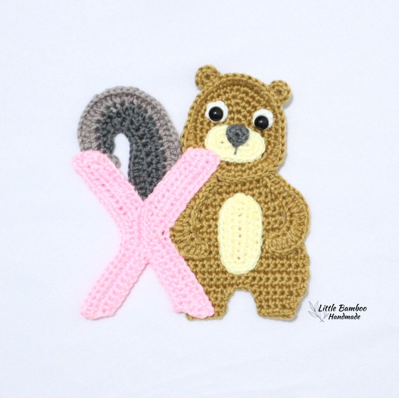 X for Xerus Applique