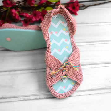No-thong sandals on flip-flop soles