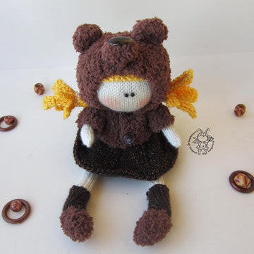 Doll lady bear