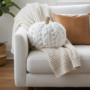 Chunky Pumpkin Pillow