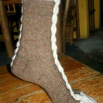 Hunky Chunky Cables Socks
