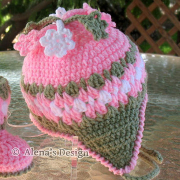 Crochet Blossom Baby Set