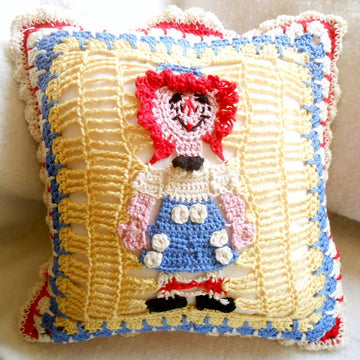 Raggedy Ann and Andy Pillow