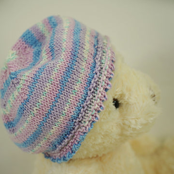 Baby Beret in Cascade Yarns North Shore Prints - DK617 - Downloadable PDF