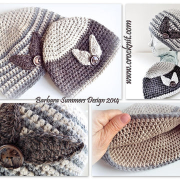 Crochet Hat FOREST UK