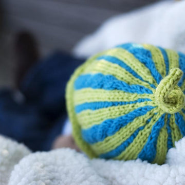 Cabled Tie Topper