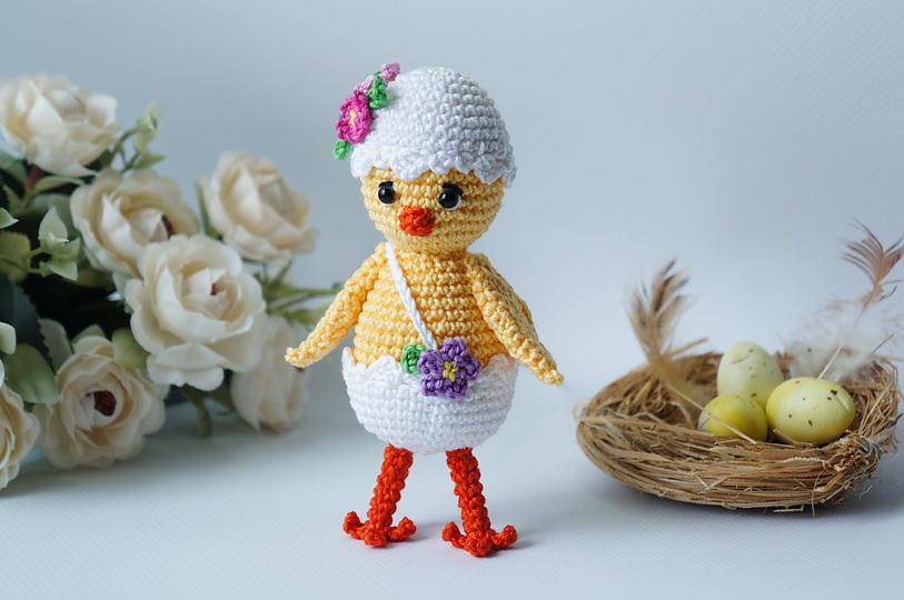 Crochet Easter Chicken