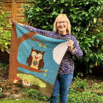 Night Owl c2c blanket