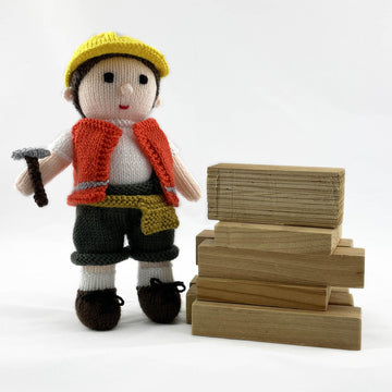 Ben boy doll knitting pattern 19087