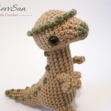 Amigurumi Pachycephalosaurus Dinosaur