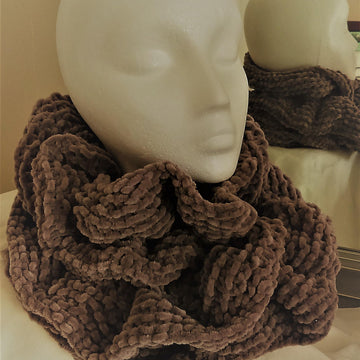 Faux Fur Cowl- Mink