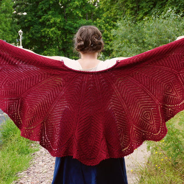 Ruby phoenix capelet