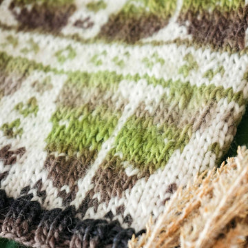 Monstera Knit Cowl