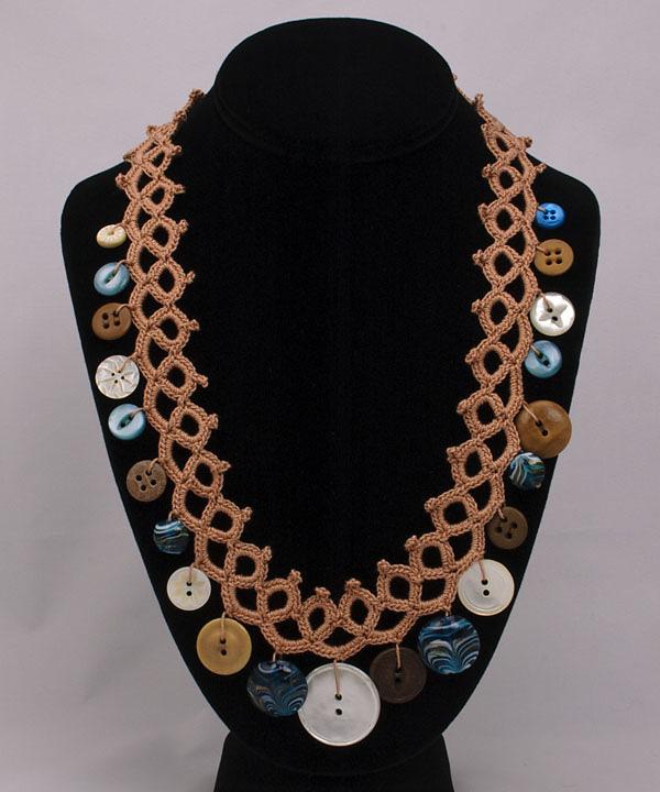 "Faux" Tatted Necklace