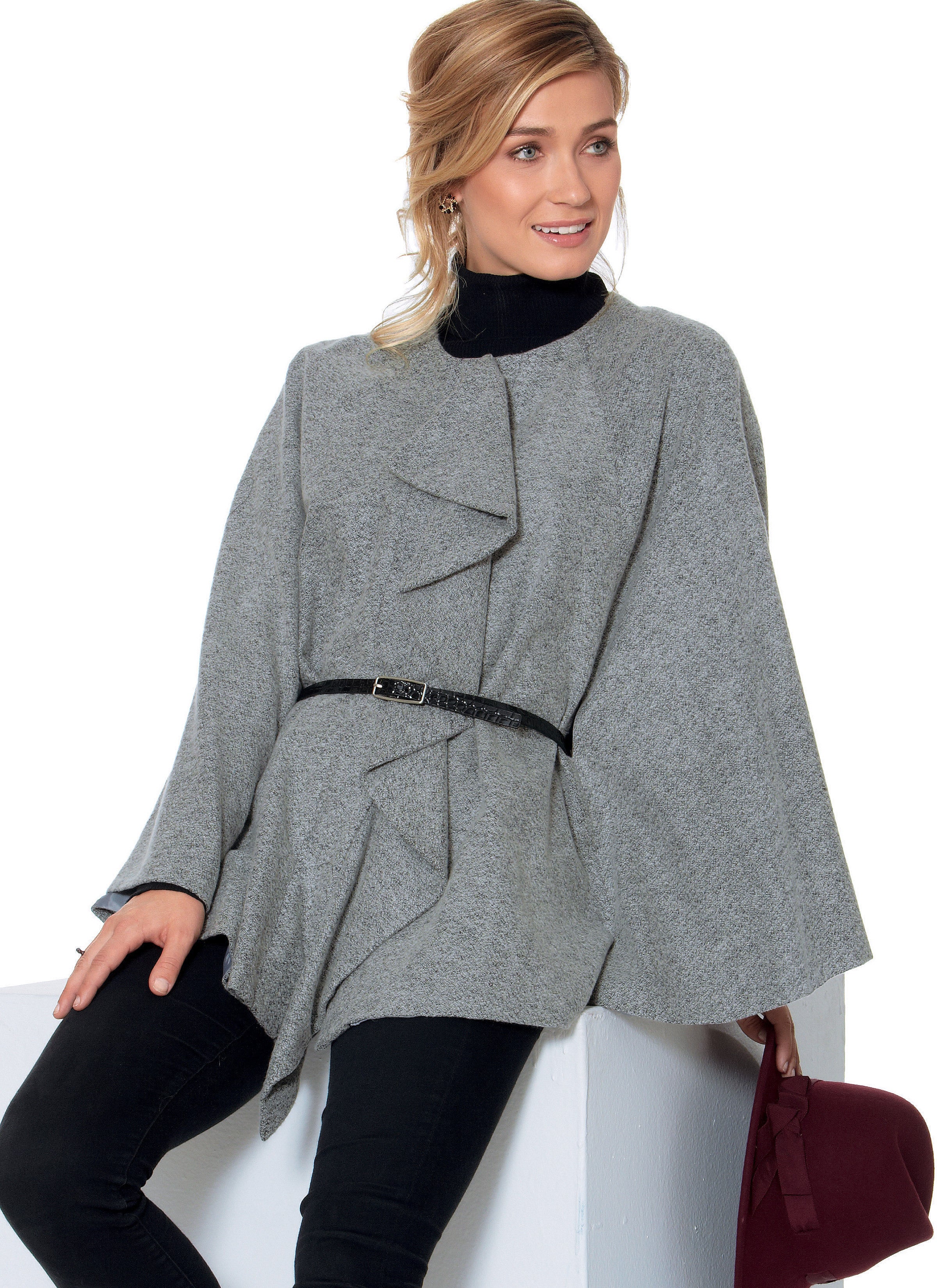 McCall's Misses' Hooded, Collared or Collarless Capes M7477 - Sewing Pattern