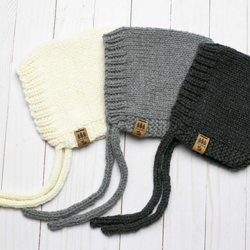 Pixie Bonnet Worsted Hat