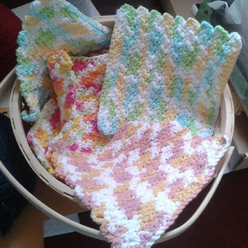 Reversible Pop Stitch + Blanket