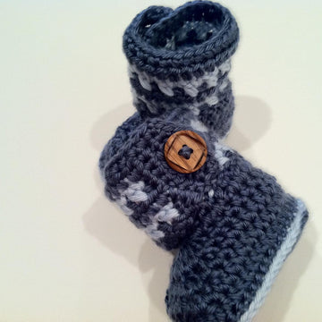 Little Boy Blue Booties