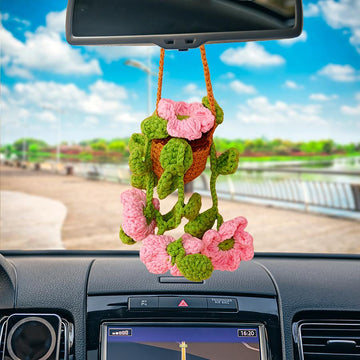 Dogwood Basket Car Hanging