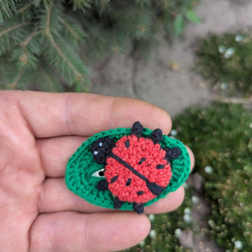 Ladybug1  Hair Clip English-US