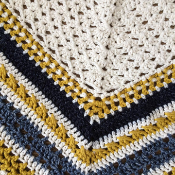 Norfolk Stripes Shawl