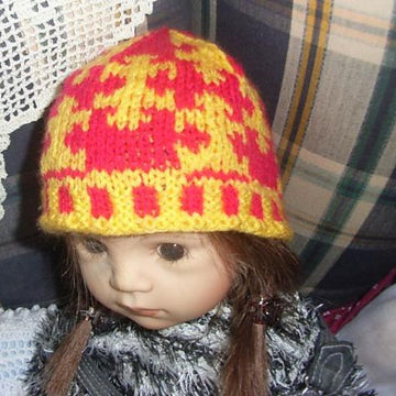 Puzzle kids beanie