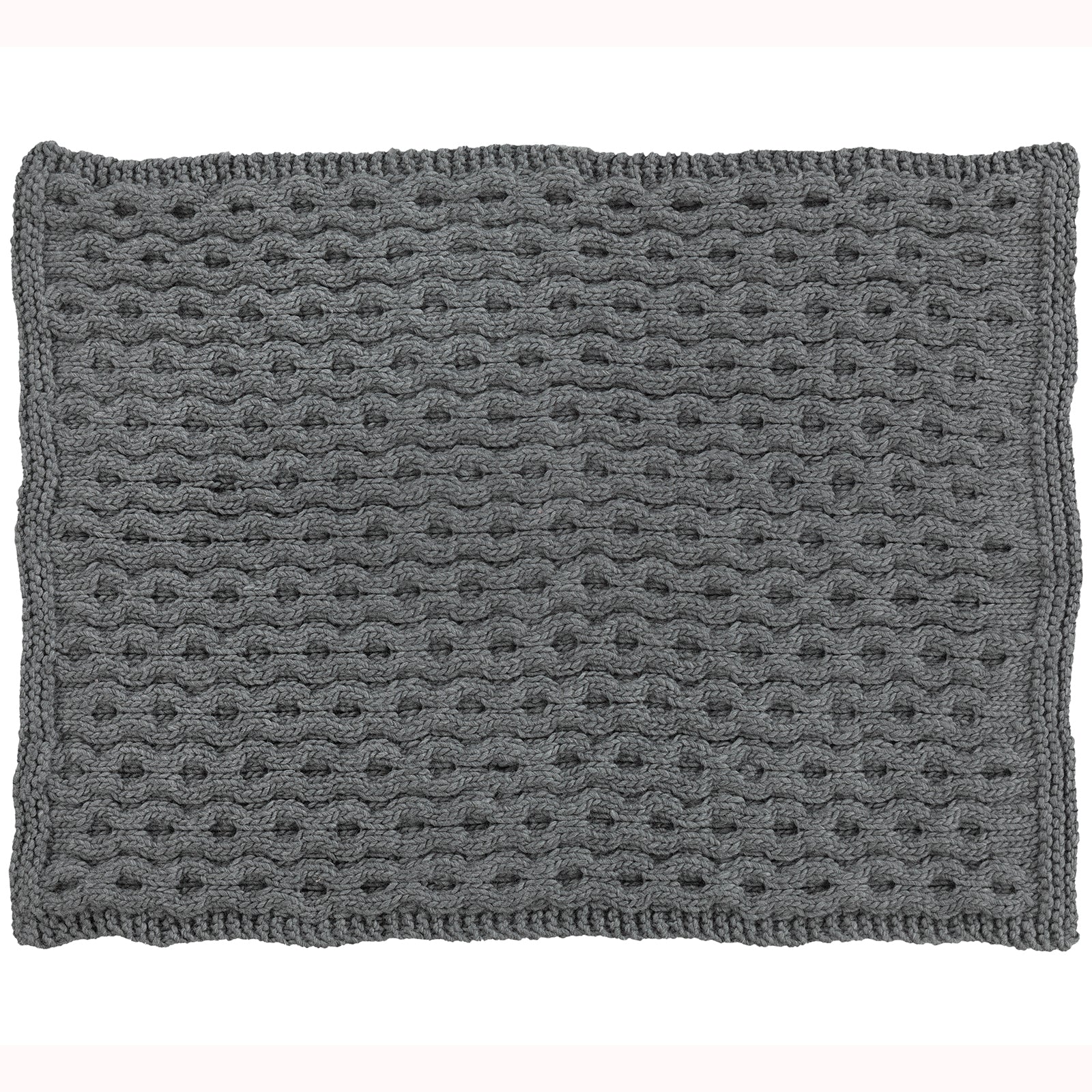 Skyland Blanket & Pillow - Knitting Pattern for Home in Tahki Yarns Highland Roving