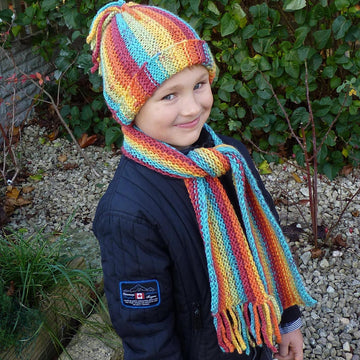 Arcobaleno Hat & Scarf