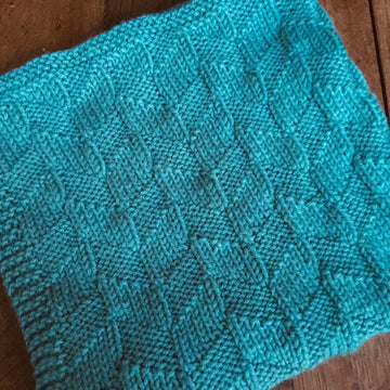 Slanted Patchwork Blanket
