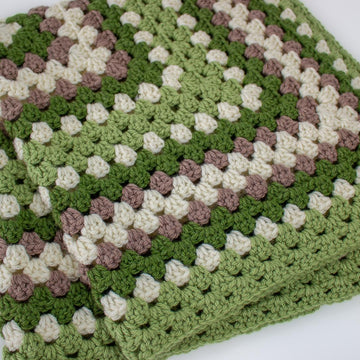 Katherine’s Infinity Granny Square Crochet Blanket