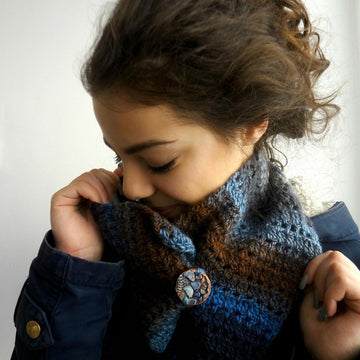 Northern Skies Scarf