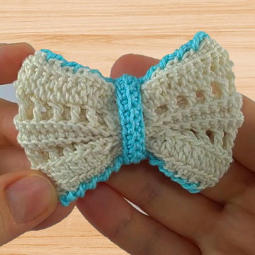 Crochet Bow Pdf + Video Tutorial