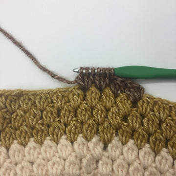 Cluster stitch hat