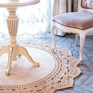Rug LacePistachio