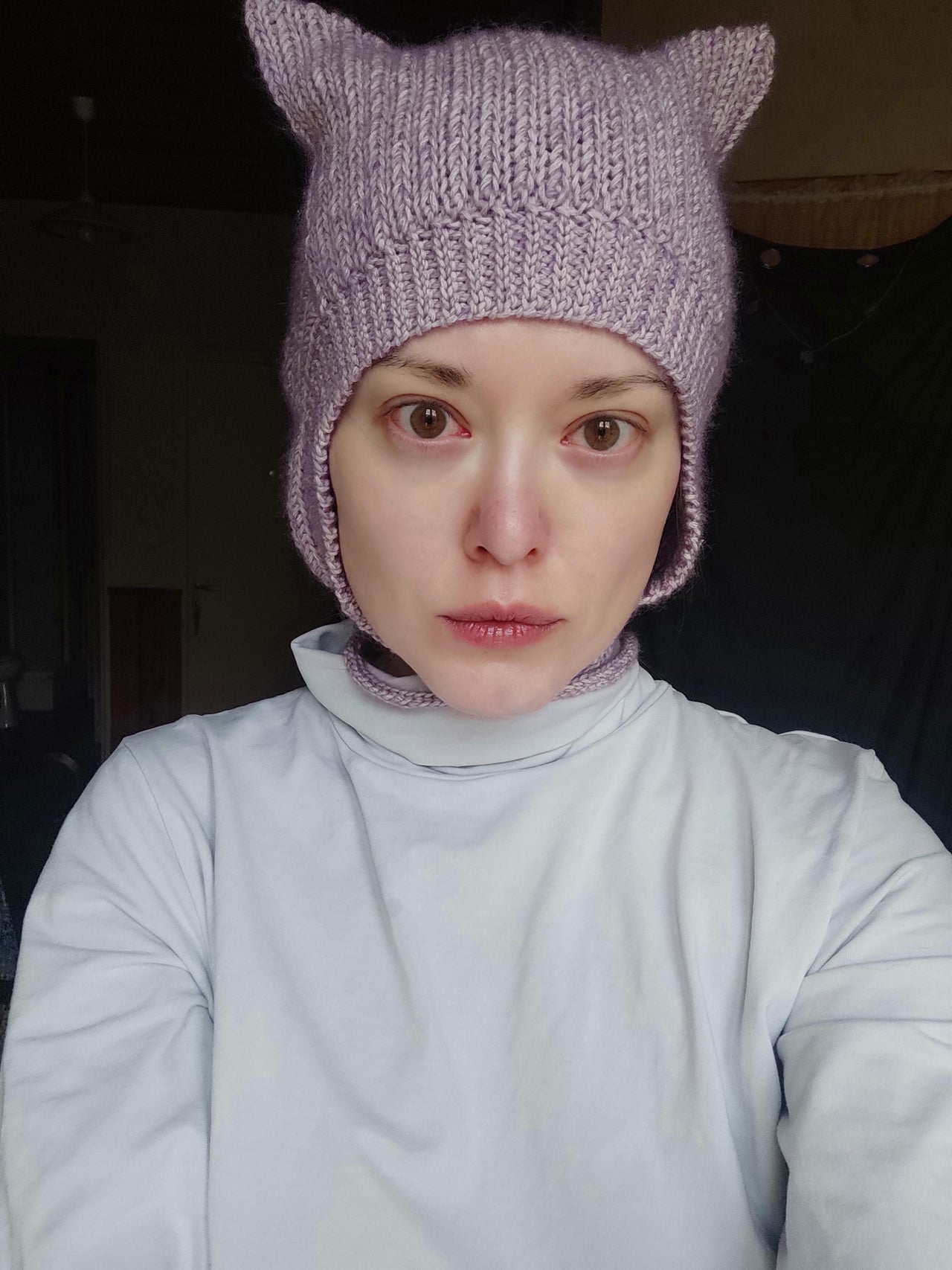 Cat ears bonnet